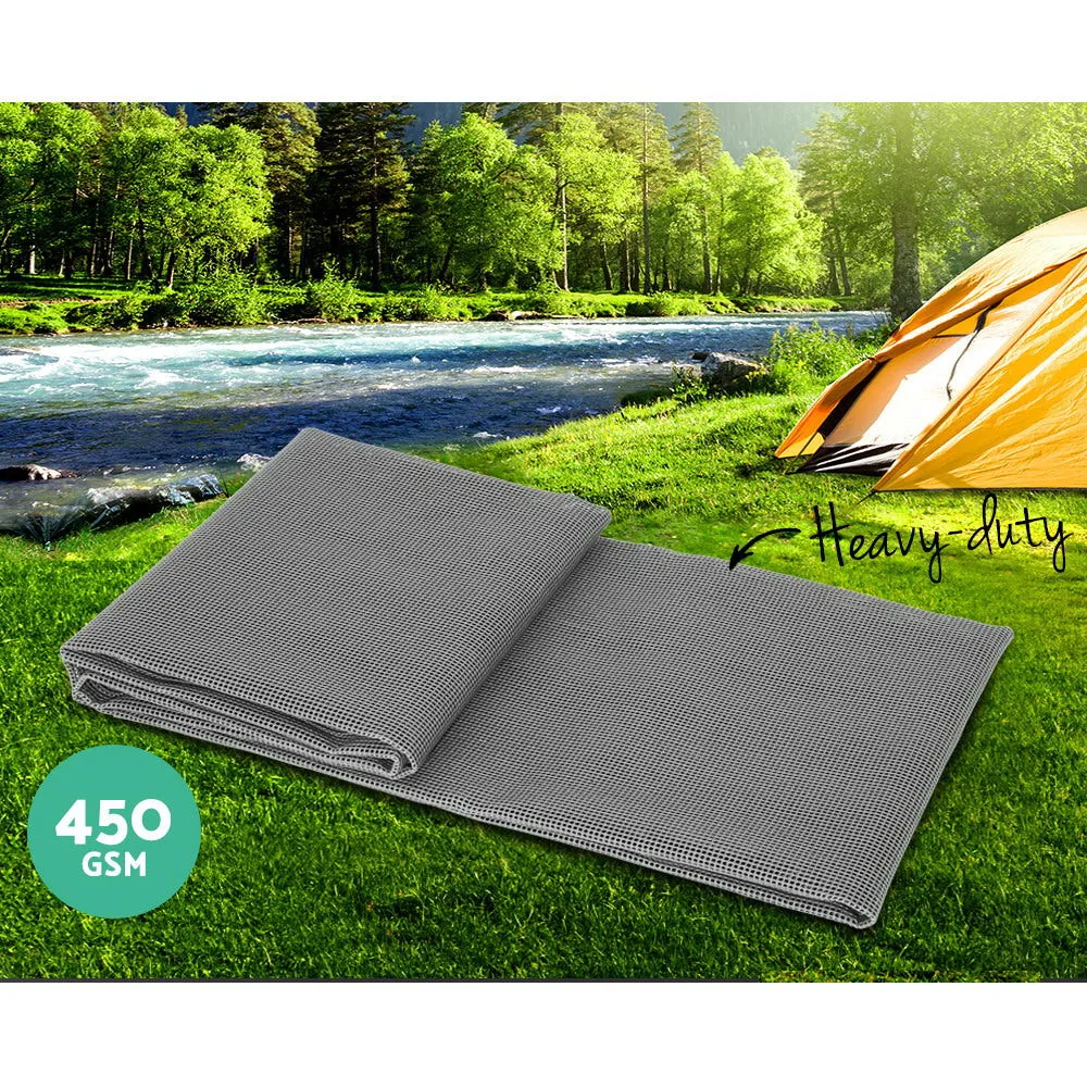 3M X 2.5M Annex Matting Floor Mats Mesh Caravan Camping Annexe