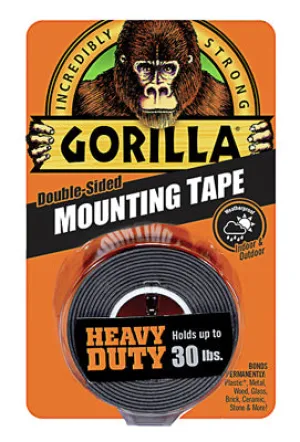 60 in. Heavy Duty Mounting Tape - BLACK