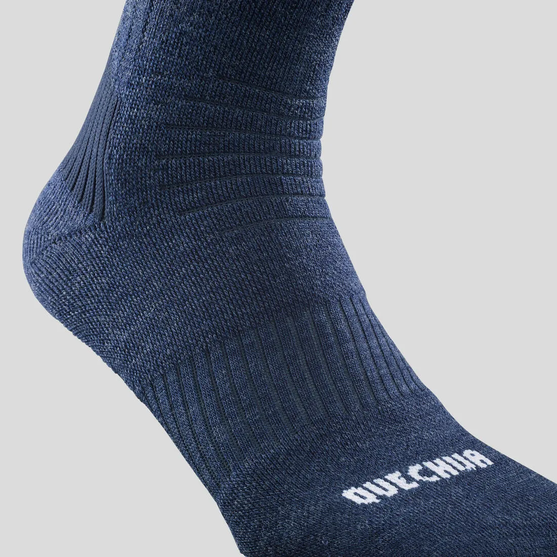 Adult Warm Hiking Socks - SH100 X-WARM MID - 2 Pairs