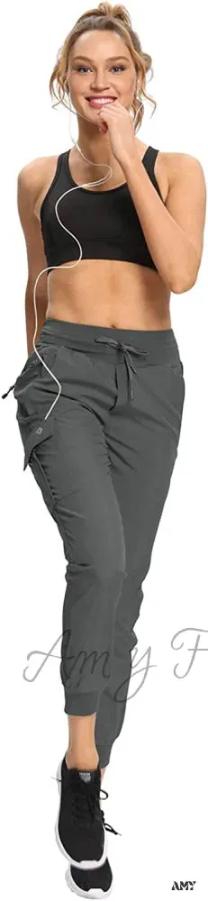 Amy Fashion - Cargo Hiking Pants Lightweight Joggers Quick Dry Capris