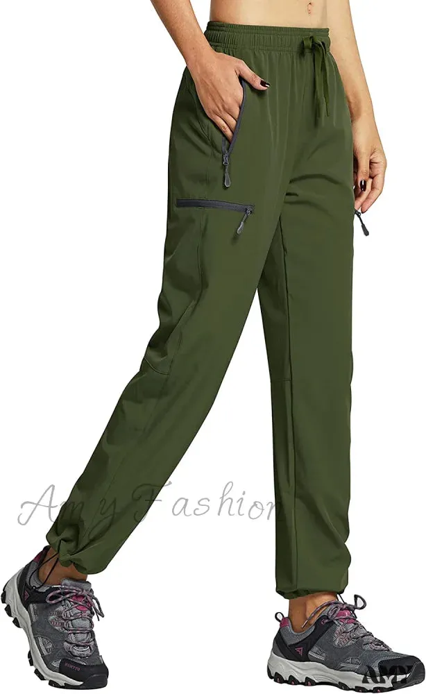 Amy Fashion - Cargo Hiking Pants Lightweight Quick Dry Capri Pants