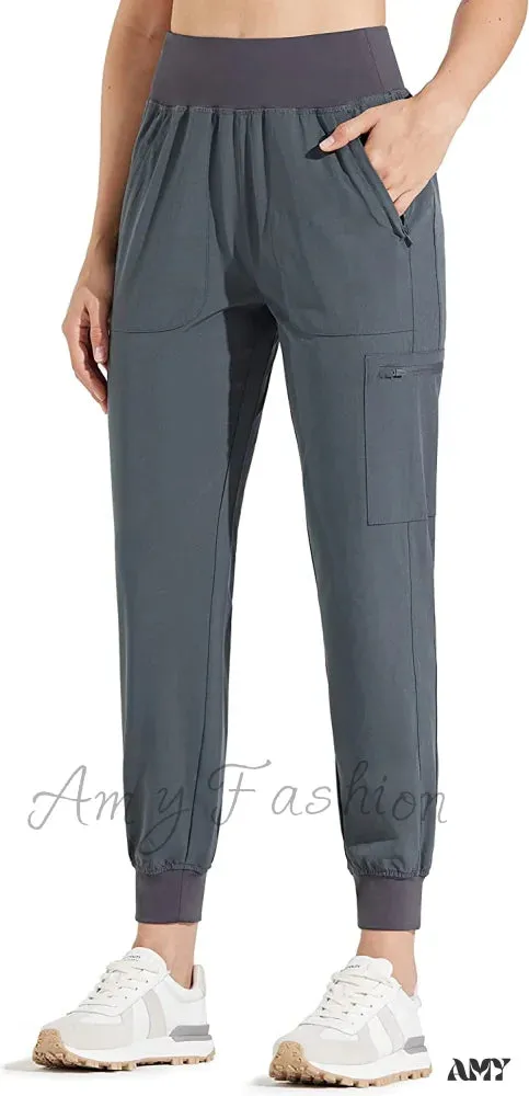 Amy Fashion - Cargo Hiking Pants Lightweight Quick Dry Capri Pants