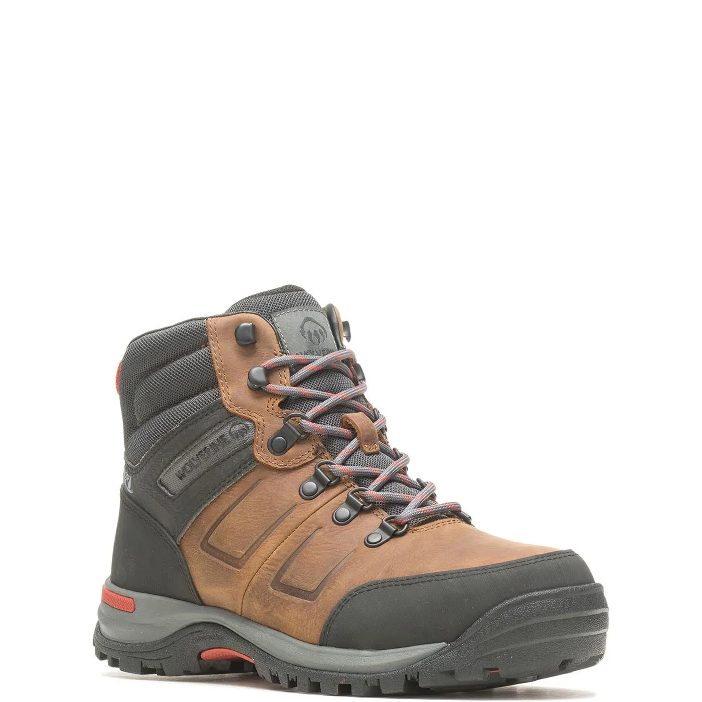 Chisel 6 Inch Steel-Toe Work Boot Brown