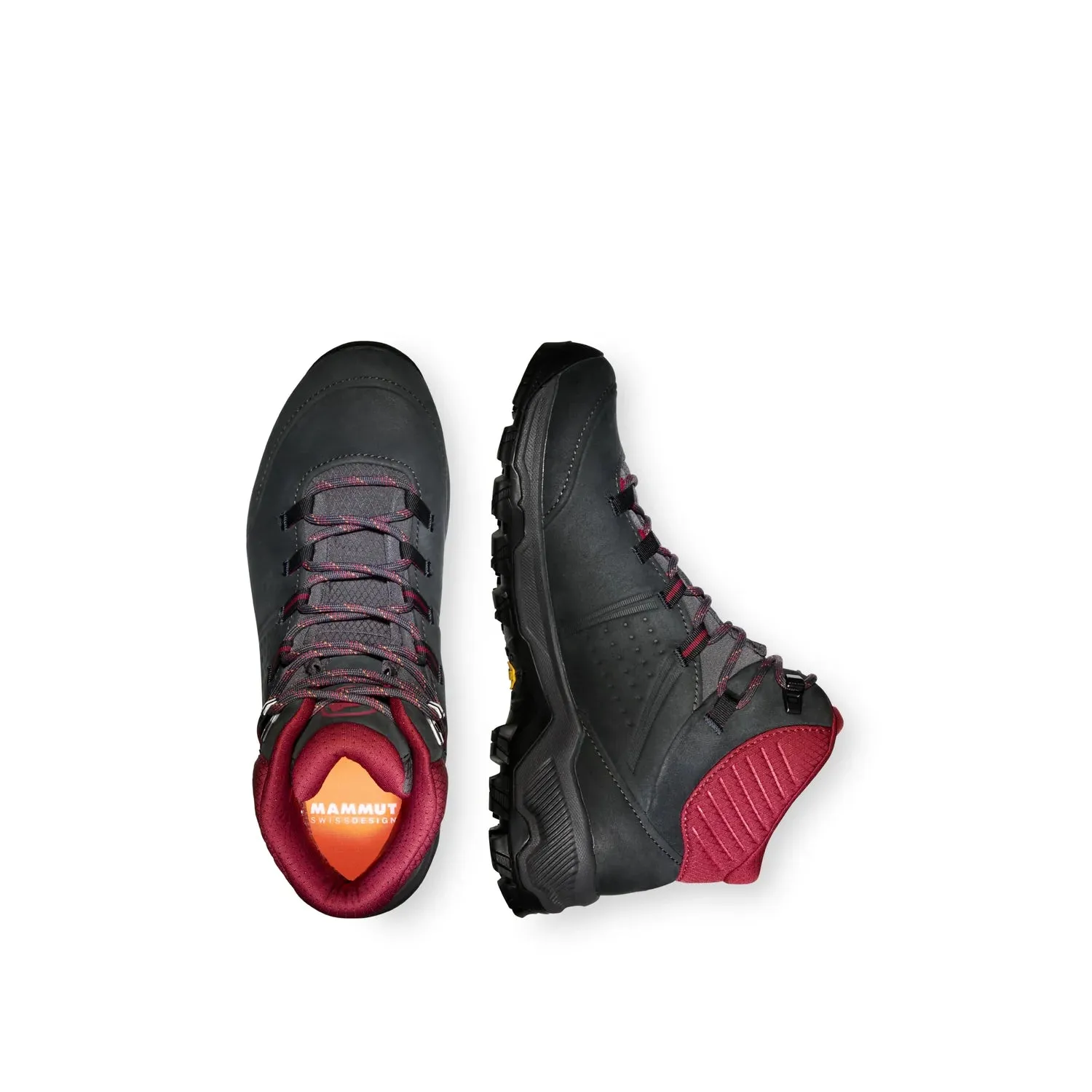 Mammut Nova IV Mid GTX Boot (Women's) Black Blood Red