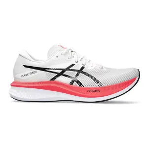 Men's Asics Magic Speed 3, White/Black, 9.5 D Medium