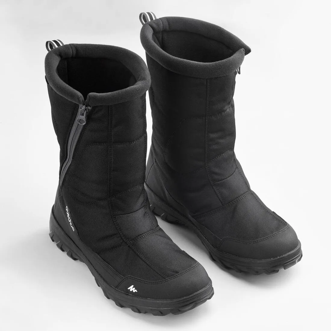 Men's Warm waterproof high snow boots - SH100 U-WARM