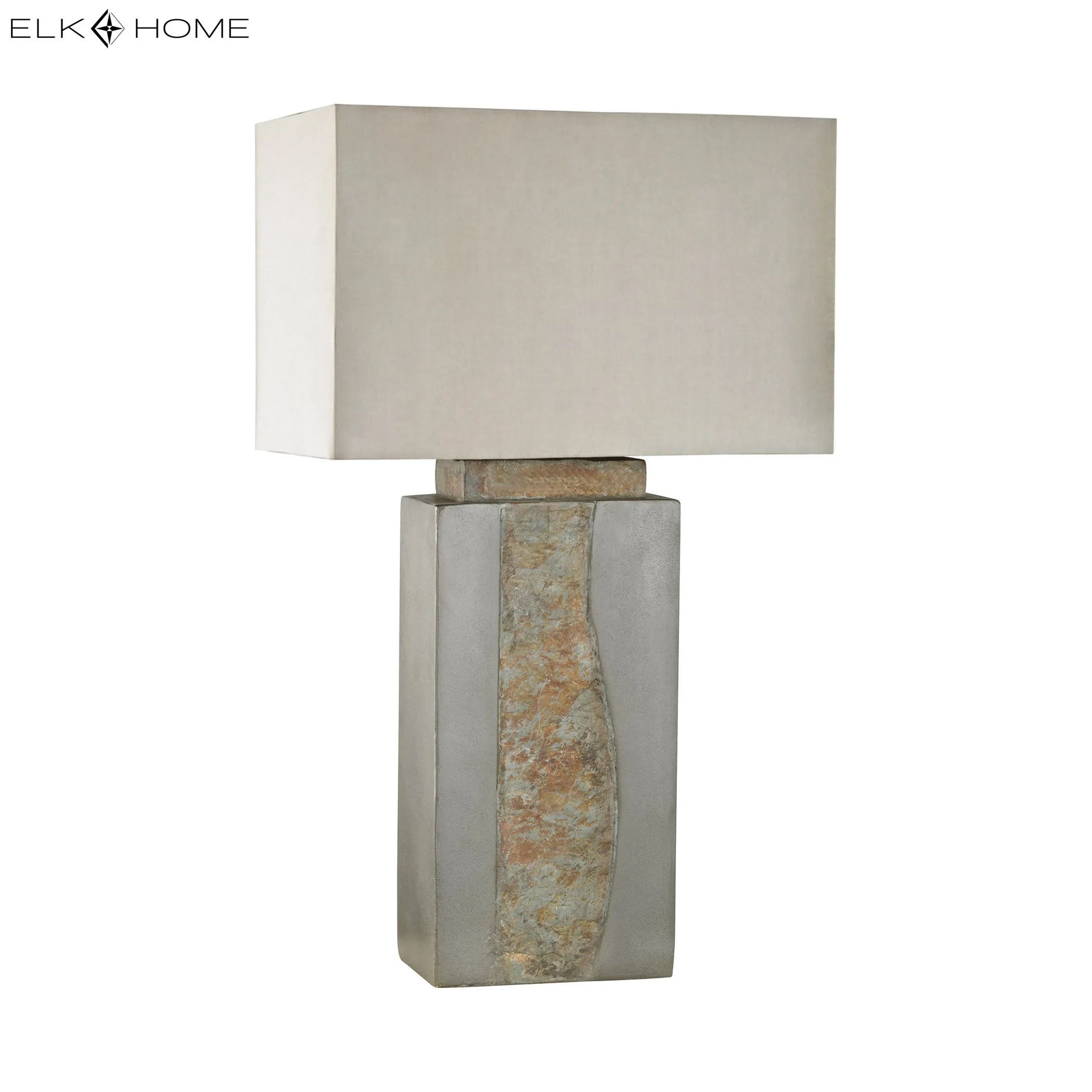 Musee 32" Table Lamp in Gray