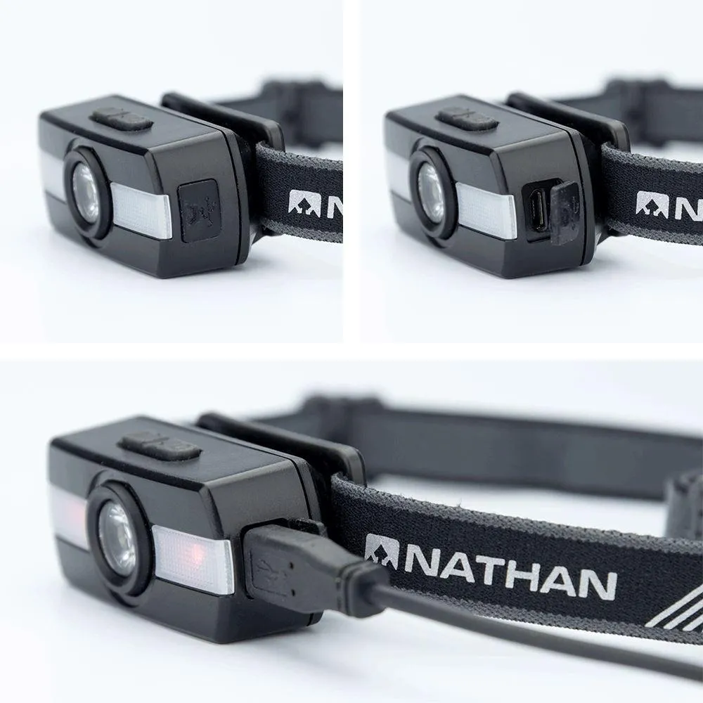 Nathan | Neutron Fire RX Runner's Headlamp | Black