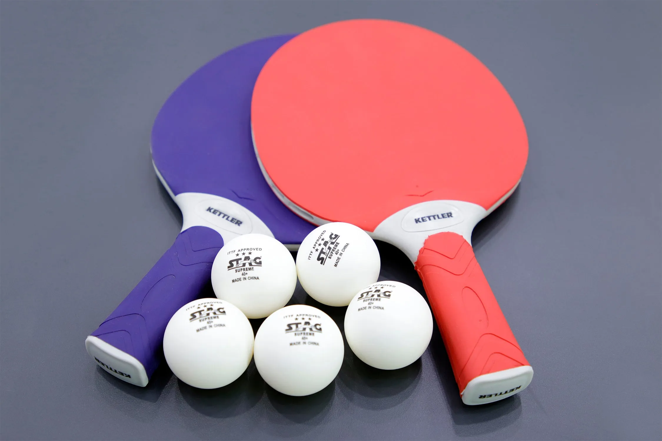 Outdoor 4 Table Tennis Table - 2-Player Bundle