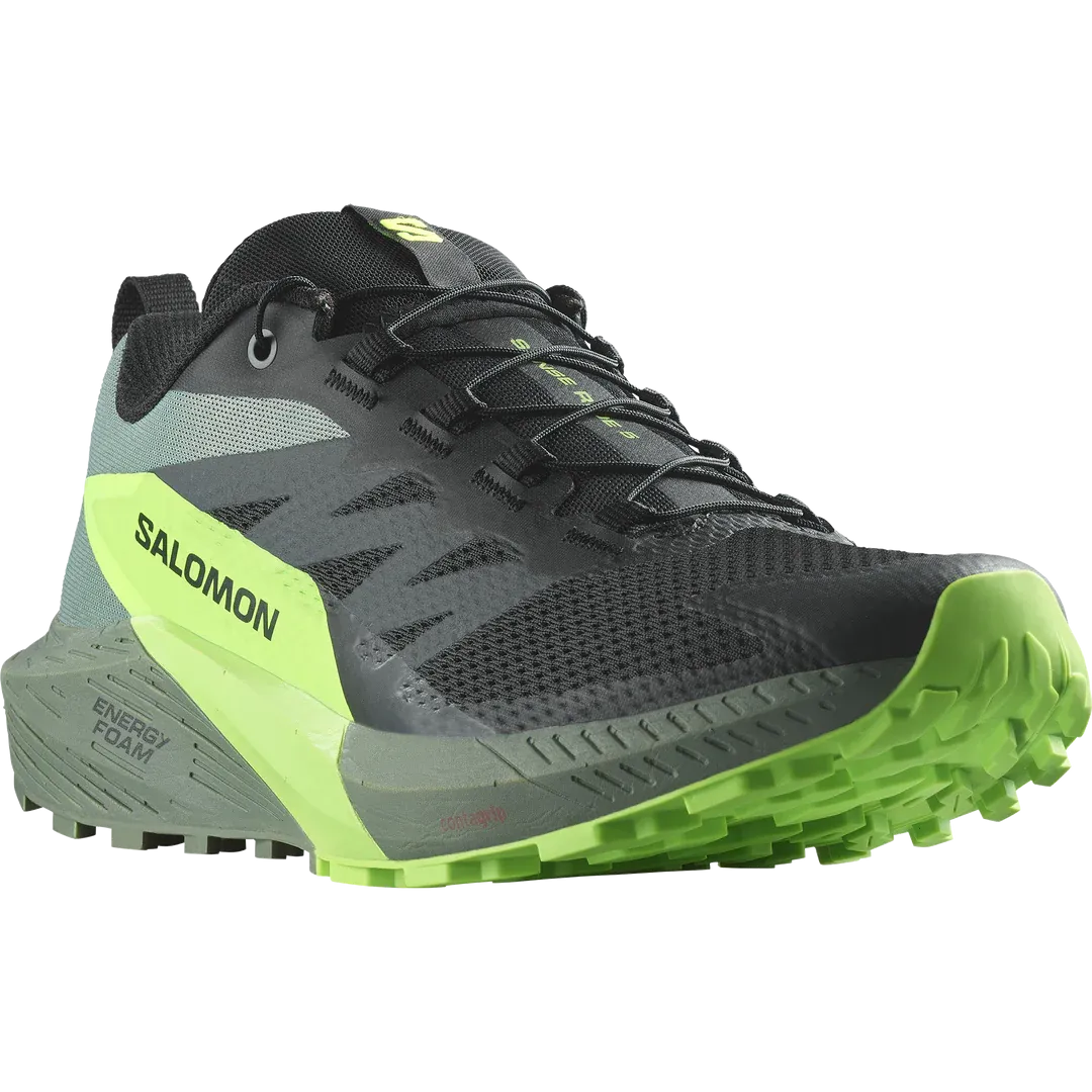 Salomon Sense Ride 5 Shoes (Men's) Vanilla Ice/Sulphur Spring/Black