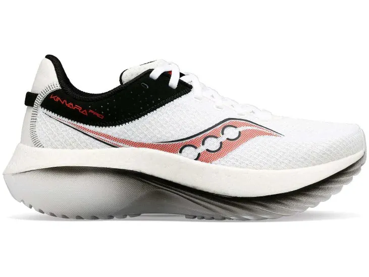 Saucony | Kinvara Pro | Men's | White/Infrared