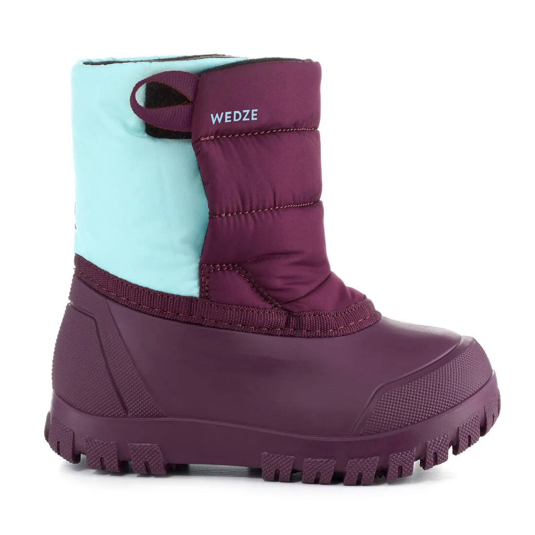 Wedze Warm Après-Ski Baby Snow Boots - Purple