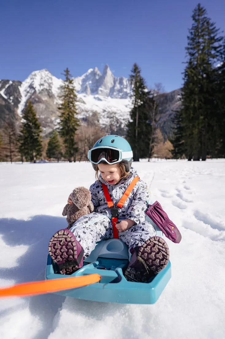 Wedze Warm Après-Ski Baby Snow Boots - Purple